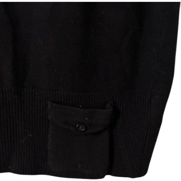 CYC black sleeveless ribbed tank top size L - Picture 2 of 4